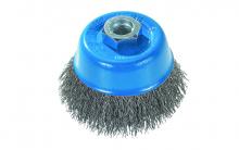 IBCTest 13C280 - 13C280 3 in X 3 in Wire: .0118in. , Grade: Spherical, Mounted brush with crimped