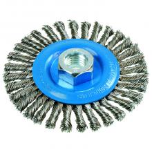 IBCTest 13G404 - 13G404 4 in. X 5/8in.-11 in. Wire: .020in. knot-twisted , Cup brush knot-twisted