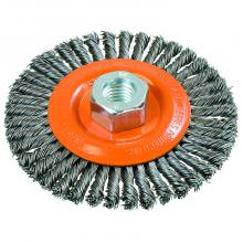 IBCTest 13G504 - 13G504 5 in. X 5/8in.-11 in. Wire: .020in. knot-twisted , Cup brush knot-twisted