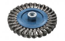 IBCTest 13H654 - 13H654 6 in X 5/8-11 in Wire: .012in. crimped , Saucer cup brush with crimped wi