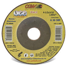 CGW Abrasives 45219 - 3-in-1 Wheels