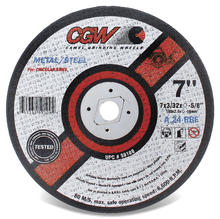 CGW Abrasives 59110 - 7" Circular Saw Wheels