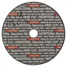 Saint-Gobain Abrasives Inc. 66243510651 - Norton Gemini Type 1 Reinforced Cut-Off Wheels