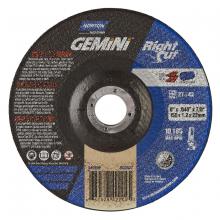 Saint-Gobain Abrasives Inc. 66252842202 - 6 x .045 x 7/8 In. Gemini RightCut Cutting Wheel 24 Q B T27/42