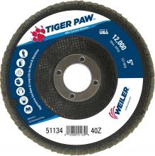 Weiler Abrasives 51134 - Flap Disc - Tiger Paw