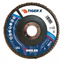 Weiler Abrasives 51209 - Flap Disc - Tiger X