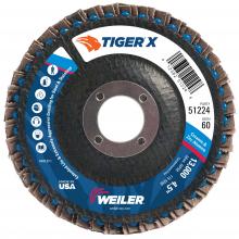 Weiler Abrasives 51224 - FDGX-4.5 60Z 7/8AH T27