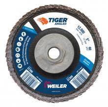 Weiler Abrasives 51309 - Flap Disc - Tiger Angled