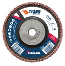 Weiler Abrasives 51321 - Flap Disc - Tiger Angled