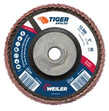 Weiler Abrasives 51322 - Flap Disc - Tiger Angled