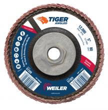 Weiler Abrasives 51323 - Flap Disc - Tiger Angled