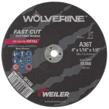 Weiler Abrasives 56166 - Cutting Wheel - Wolverine