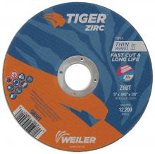 Weiler Abrasives 58001 - Cutting Wheel - Tiger Zirc