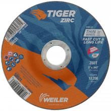 Weiler Abrasives 58021 - Cutting Wheel - Tiger Zirc