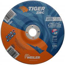 Weiler Abrasives 58081 - Grinding Wheel - Tiger Zirc