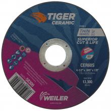 Weiler Abrasives 58300 - Cutting Wheel - Tiger Ceramic