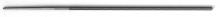 Simonds Saw 84181500 - Round Straight File, Swiss Pattern, 0 Cut, 1/8 in X 6 in