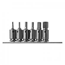 Apex APH56 - APEX 6 Piece Hex Bit Socket Sets