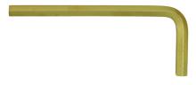 Bondhus 38268 - 6mm GoldGuard Plated Hex L-wrench -Short   Tagged/Barcoded