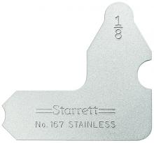 LS Starrett 167-1/8 - RADIUS GAGE, 1/8"