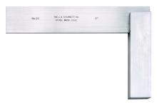 LS Starrett 20-6 W/SLC - MASTER PRECISION SQUARE, WITH STANDARD LETTER OF CERTIFICATION, 6" BLADE