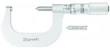 LS Starrett 585MDP - SCREW THREAD MICROMETER, 25-50mm