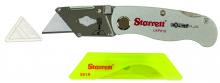 LS Starrett KUXP010-N - Starrett Exact Plus Aluminum Die-Cast Folding Utility Knife