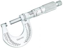 LS Starrett T1230XRL - OUTSIDE MICROMETER, STAINLESS, 0-1"