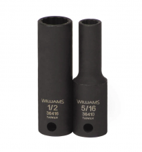 Williams JHW36418 - 3/8" Drive SAE 9/16" Impact Deep Socket