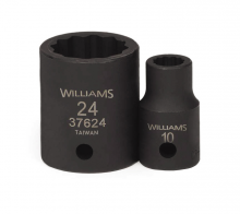 Williams JHW37623 - 1/2" Drive 12-Point Metric 23 mm Shallow Impact Socket