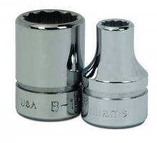 Williams JHWBM-1221 - 3/8" Drive 12-Point Metric 21 mm Shallow Socket