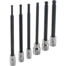 CRAFTSMAN CMMT42606 - CRAFTSMAN Hex Bit Socket Set, Sae, 3/8-Inch Drive, Long Ball, 6-Piece