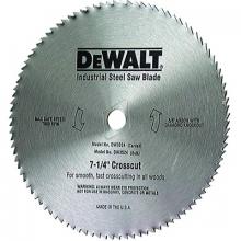 DEWALT DW3332 - DeWalt Steel Circular Saw Blades