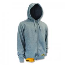 DEWALT DCHJ080B-3X - DEWALT Men's Heated French Terry Cotton Hoodies