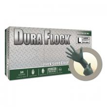 Ansell DFK608M - MICROFLEX Dura Flock DFK-608 Disposable Nitrile Gloves