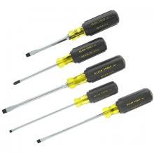 Klein Tools 85075 - Klein Tools 5 Pc. Cushion-Grip Screwdriver Sets