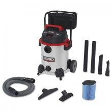 Ridge Tool Company 50353 - Ridgid Stainless Steel Wet/Dry Vac with Cart Model 1610RV