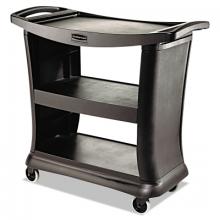 RUBBERMAID COMMERCIAL PROD. RCP9T6800BK - Rubbermaid Commercial Executive Service Cart