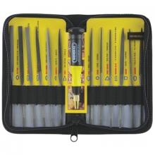 General Tools 707475 - General Tools 12-Pc Swiss Pattern Needle File Sets