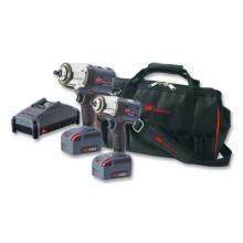 Ingersoll Rand IQV20-K201 - Ingersoll Rand IQV20 Series W5133/W7152 Cordless Impact Wrench Combo Kits