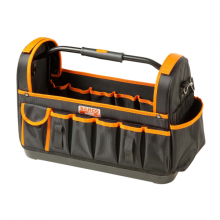 Bahco BAHFB119A - 19" Open Tool Bag with Hard Bottom