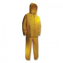 Dunlop Protective Footwear 7801700.2X - ONGUARD Tuftex 3-Pc Rain Suits with Detachable Hood Jacket/Bib Overalls