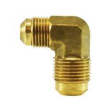 Midland Industries 10418 - MIDLAND INDUSTRIES 104 45 deg Flared 45 deg Flared Brass 90 deg Reducing Elbow