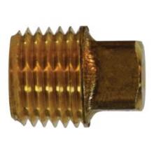 Midland Industries 706114-04 - AMC® 706114 MIP Brass Square Head Solid Plug