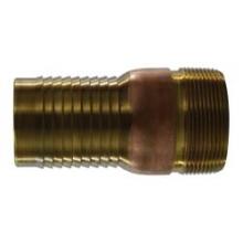 Midland Industries CNT-150-B - BUCHANAN RUBBER CNT Hose Barbed MPT Brass Combination King Nipple