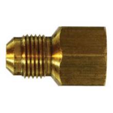 Midland Industries 10233 - MIDLAND INDUSTRIES 102 Male Flared FNPTF Brass Adapter