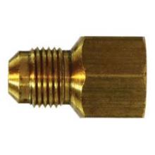 Midland Industries 10235 - MIDLAND INDUSTRIES 102 Male Flared FNPTF Brass Adapter