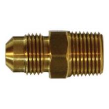 Midland Industries 10255 - MIDLAND INDUSTRIES 102 Male Flared Male NPTF Brass Adapter