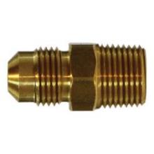 Midland Industries 10257 - MIDLAND INDUSTRIES 102 Male Flared Male NPTF Brass Adapter