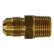 Midland Industries 10264L - MIDLAND INDUSTRIES 102 Male Flared Male NPTF Brass Light Pattern Adapter